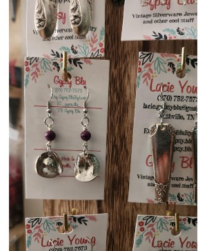 Stainless Steel Silverware Earrings gift