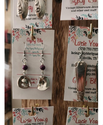 Stainless Steel Silverware Earrings gift
