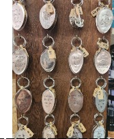 Stainless Steel Silverware Keychain gift