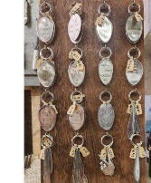 Stainless Steel Silverware Keychain gift