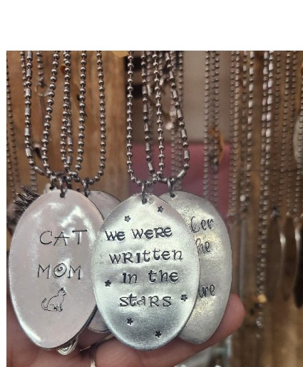 Stainless Steel Silverware Necklace gift