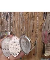 Stainless Steel SilverwareNecklace gift
