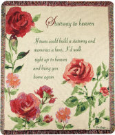 Stair Way to Heaven Throw