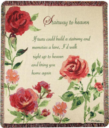 Stairway to Heaven Sympathy Throw