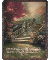 Stairway to Paradise Inspirational Throw