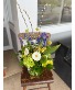 Standard Designers Choice: Sköl This is a Designer’s Choice arrangement. Flower types and colors will vary based on availability. For a custom design, please call the shop—we’d love to create something just for you! 603-279-1474