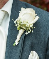 Standard Rose Prom Boutonniere