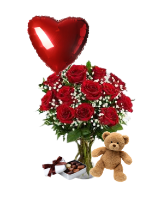 Standard Valentine Bundle Rose Arrangement in Wallace, North Carolina | Westside Creations