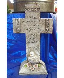 Standing Memorial Cross 