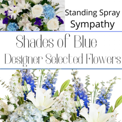 Standing Spray Blue