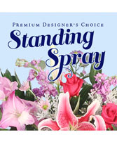 Standing Spray Florals Premium Designer's Choice