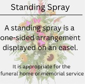 Standing Spray Style-Info Only 