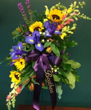 Standing Spray Arrangement