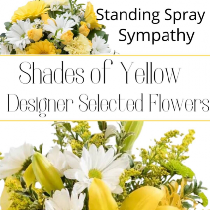 Standing Spray Yellow