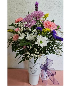 Stanley Cup Style Arrangement Mother's Day