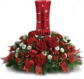 Star Bright Christmas Arrangement Christmas Flowers
