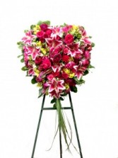 Star Gazer OF LOVE Funeral Flowers