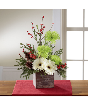 Star of Christmas Flower Arrangment