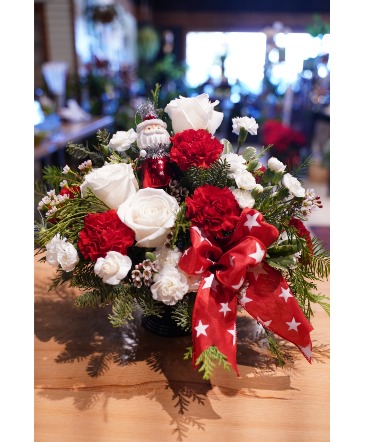 Star Spangled Santa  Keepsake Ornament in South Milwaukee, WI | PARKWAY FLORAL INC.