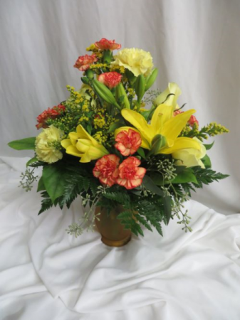 Starbright Fresh Mixed Vased Arrangement