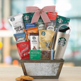 Starbucks Coffee and Tea Gift Basket Starbucks Coffee and Tea Gift Basket