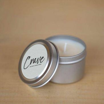 CRAVE TRAVEL TIN CANDLE Candle in Amelia Island, FL | ISLAND FLOWER & GARDEN
