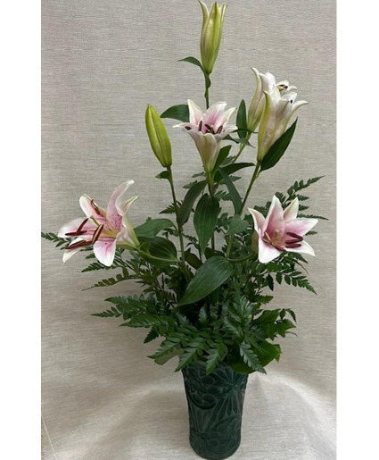 STARGAZER LILIES - 3 STEMS $30 Option