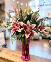 Stargazing Lilies Floral Bouquet in Fairview, Oregon | QUAD'S GARDEN - Home to Trinette's Floral