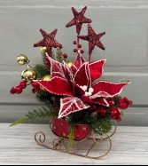 Starry Night Sleigh Arrangement  