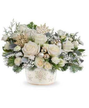 Starry Snowflake Arrangement