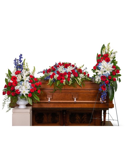 Stars and Stripes Forever Trio Sympathy Arrangement