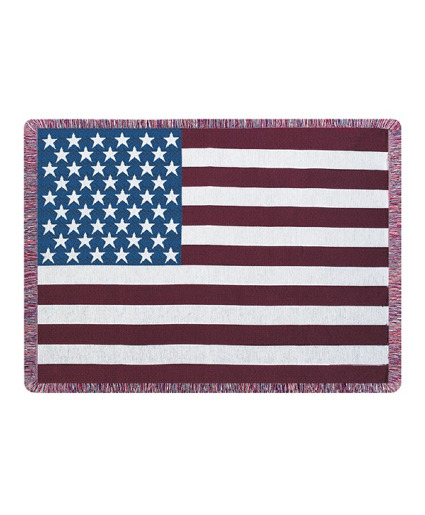 Stars and Stripes Throw Powell Florist Exclusive