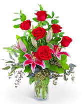 Half Dozen Roses - SPECTACULAR   Flower Arrangement
