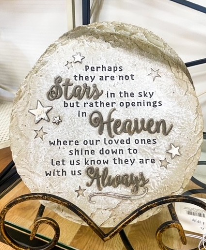 Stars In The Sky Memorial Steppingstone Sympathy Gift