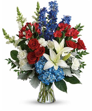 STARS N STRIPES TRIBUTE BOUQUET 