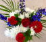 Stars & Stripes Bouquet  Fresh Cut Flower Bouquet