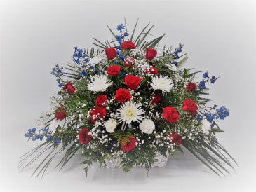 Stars N' Stripes Sympathy in East Templeton, MA | Valley Florist & Greenhouse