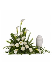 Stately Lilies  Cremation Tribute