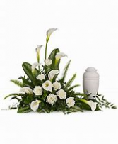 Stately Lilies Tribute Funeral Arrangement