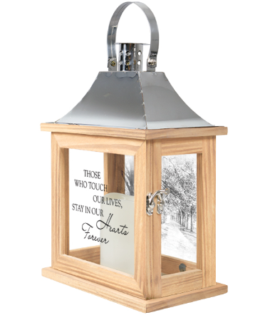 Stay In Our Hearts Forever Memorial Lantern in Chicora, PA | Lily Dale Floral Design Studio