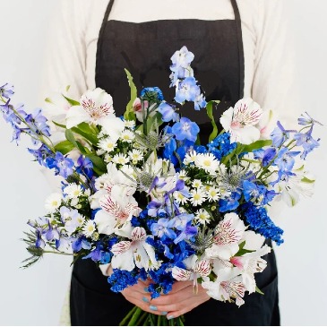 Stella Blue Bouquet in Port Dover, ON | Upsy Daisy Floral Studio