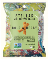 Stellar Mini Pretzel Braids - Bold & Herby 1.5 oz 