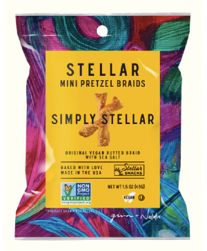Steller Pretzel Braids - Simply Stellar 1.5 oz Bag 