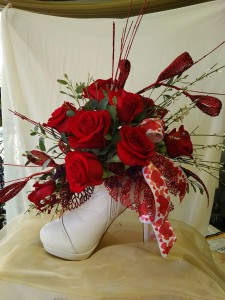 floral design shoes