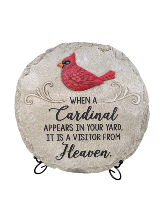 Stepping Stone Cardinal With stand