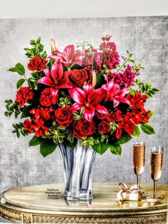 Sterling love bouquet valentines