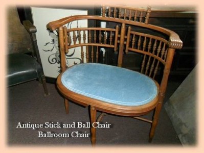 Stick and Ball Accent Chair 