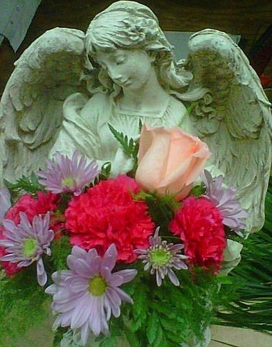 Stone Angel Arrangement LOCAL DELIVERY ONLY