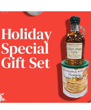 Stonewall Syrup and Pancake Set 