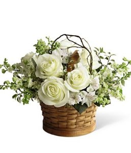 Straight from the Heart Basket Arrangement